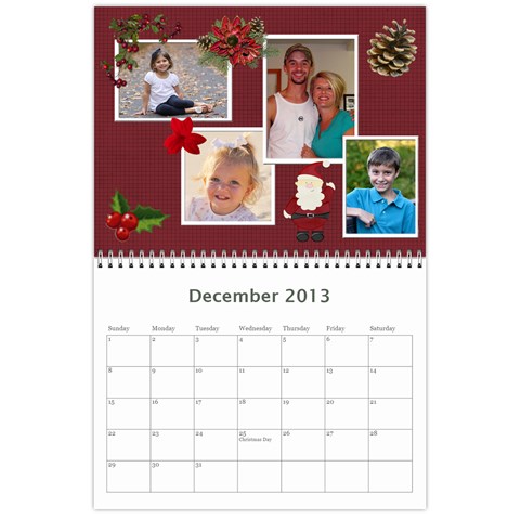 Mom Calendar By Colton Dec 2013