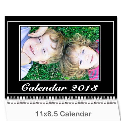 2013 Calendar By Megan Elliott Cover