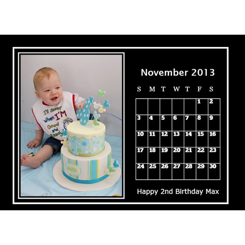 2013 Desktop Dalendar By Megan Elliott Nov 2013