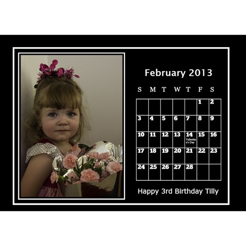 2013 Desktop Dalendar By Megan Elliott Feb 2013