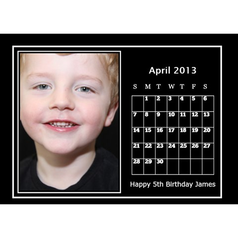 2013 Desktop Dalendar By Megan Elliott Apr 2013