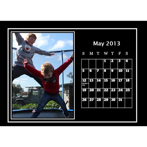 2013 Desktop Dalendar By Megan Elliott May 2013