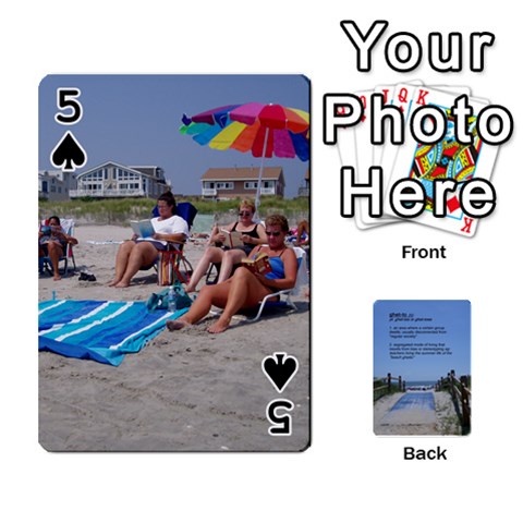 Cards By Chris Front - Spade5