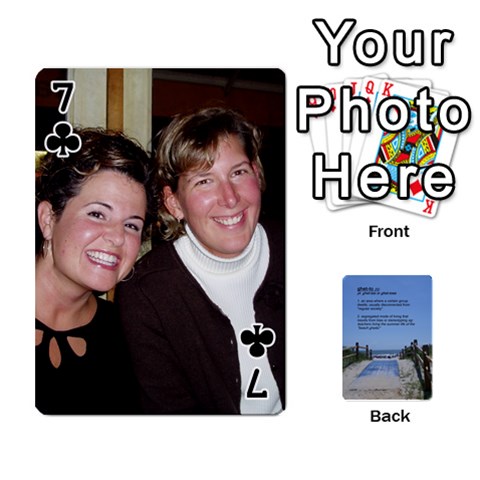 Cards By Chris Front - Club7