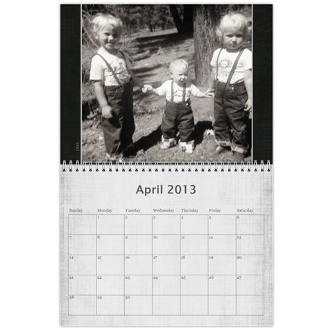 Sisters Calendar For Darlene By Debra Macv Apr 2013