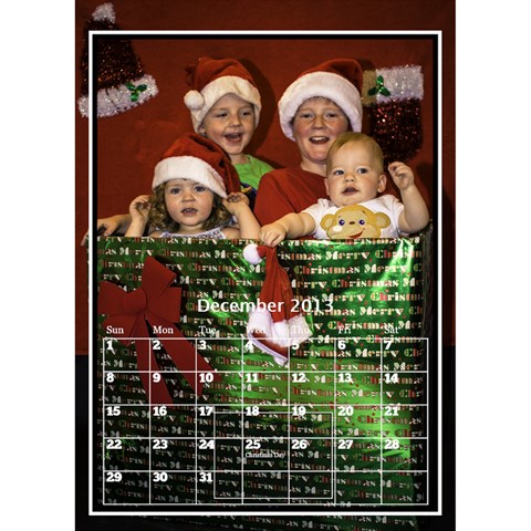 Desktop Calendar By Megan Elliott Dec 2013