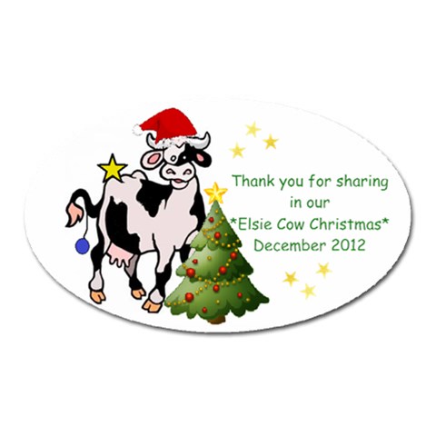 Christmas 2012 Magnet By Jessica Bonner Front