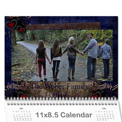 2012 - Wall Calendar 11  x 8.5  (18 Months)