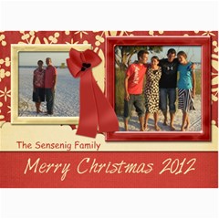 christmas card - 5  x 7  Photo Cards