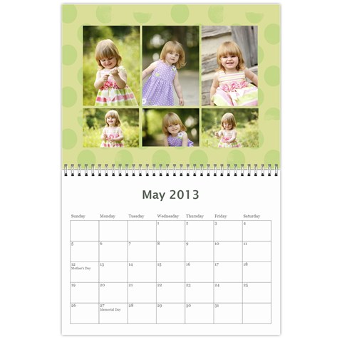 Christmas Calendar By Katie Almquist May 2013