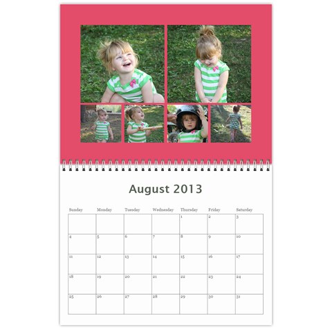 Christmas Calendar By Katie Almquist Aug 2013
