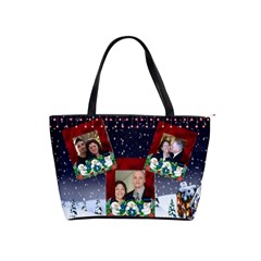 snowmen joy classic shoulder bag 2 sides - Classic Shoulder Handbag