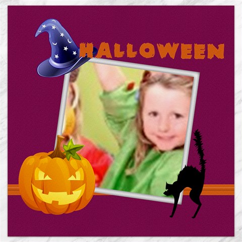 Halloween By Mac Book 11.4 x11.56  Canvas - 1