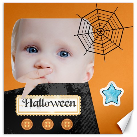 Halloween By Mac Book 11.4 x11.56  Canvas - 1