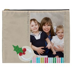 merry christmas - Cosmetic Bag (XXXL)