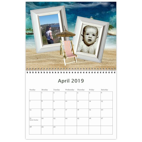 Ocean Life Calendar 2019 By Kim Blair Apr 2019