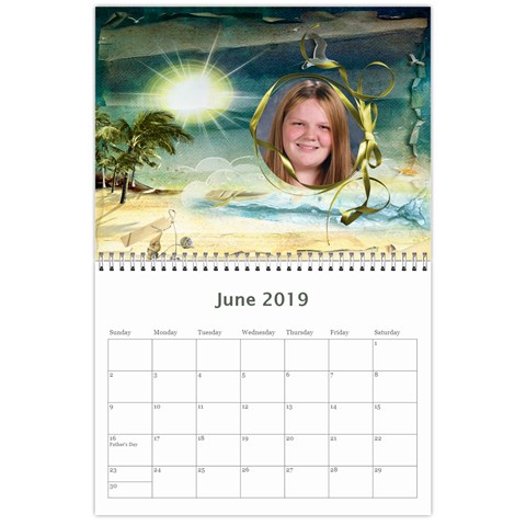 Ocean Life Calendar 2019 By Kim Blair Jun 2019