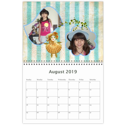 Ocean Life Calendar 2019 By Kim Blair Aug 2019