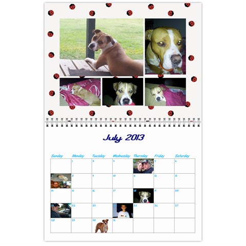 Calendar By Lisa Jul 2013