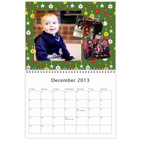 2013 Grandchildren Calendar By Missy Landis Dec 2013
