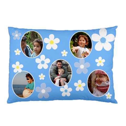 Sunny Days Pillow Case (2 Sided) By Deborah Front