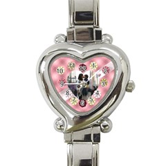My love - Heart Italian Charm Watch