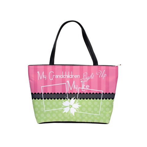 Grandchildren Light Up My Life Shoulder Bag By Digitalkeepsakes Front