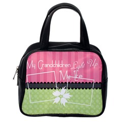 Grandchildren light up my life classic handbag - Classic Handbag (One Side)