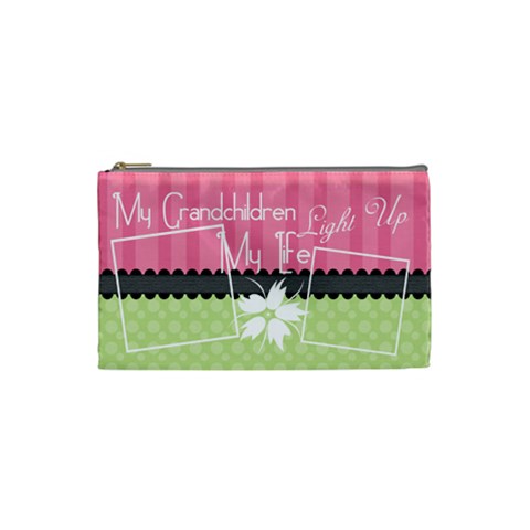 My Grandchildren Light Up My Life Small Cosmetic By Digitalkeepsakes Front