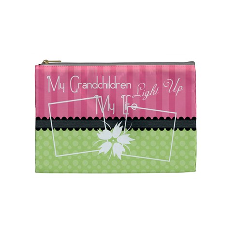 My Grandchildren Light Up My Life Medium Cosmetic By Digitalkeepsakes Front