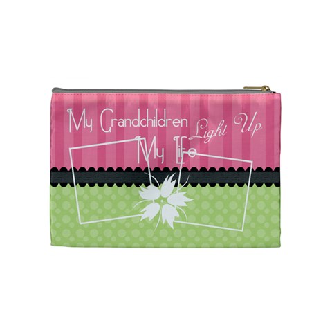 My Grandchildren Light Up My Life Medium Cosmetic By Digitalkeepsakes Back
