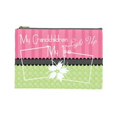 My grandchildren light up my life large cosmetic (7 styles) - Cosmetic Bag (Large)