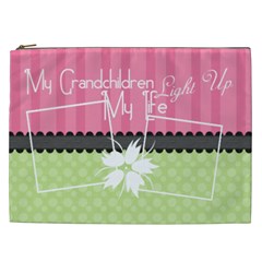 My grandchildren light up my life XXL cosmetic (7 styles) - Cosmetic Bag (XXL)