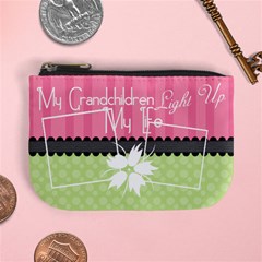 My grandchildren light up my life coin purse - Mini Coin Purse