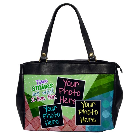 These Smiles Are What I Live For Office Bag By Digitalkeepsakes Front