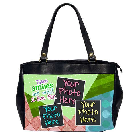 These Smiles Are What I Live For Office Bag By Digitalkeepsakes Front