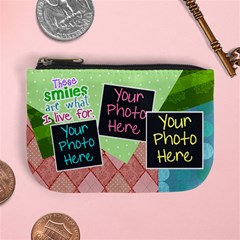 These smiles are what I live for coin purse - Mini Coin Purse