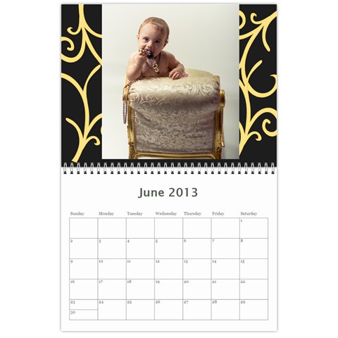 Kate Calendar By Francesca Camilleri Jun 2013