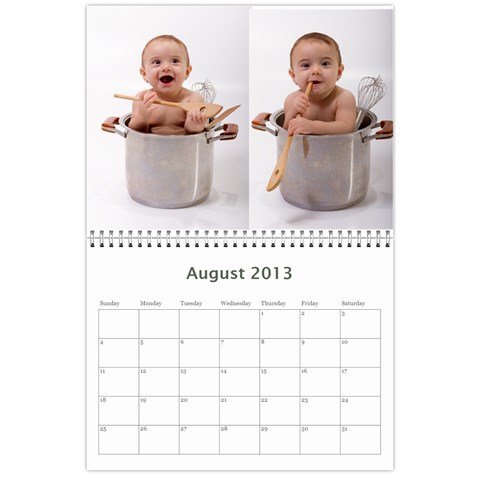 Kate Calendar By Francesca Camilleri Aug 2013