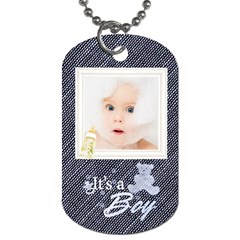 Baby Boy - Dog Tag (Two Sides)