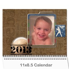 shane - Wall Calendar 11  x 8.5  (12-Months)