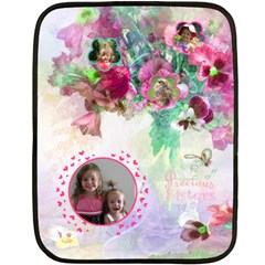 Precious Sisters Mini Blanket (4 styles) - Fleece Blanket (Mini) Precious Sisters Mini Blanket (4 styles) - Fleece Blanket (Mini)