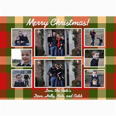 Christmas 2012 - 5  x 7  Photo Cards
