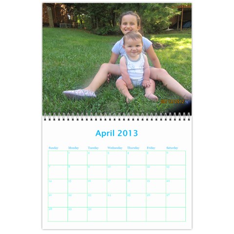 Calendar By Estee Apr 2013