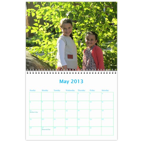 Calendar By Estee May 2013