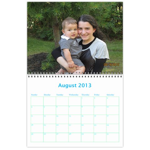 Calendar By Estee Aug 2013