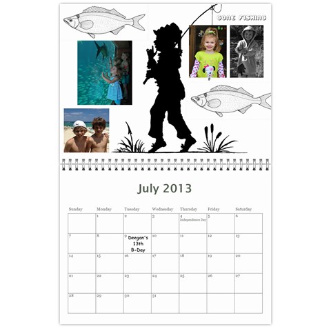 Papa Calander By Becca Dubow Jul 2013