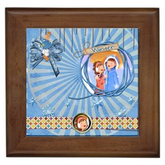 Winter Story - Framed Tile