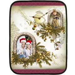 Merry Christmas & Happy New Year Mini Fleece Blanket - Fleece Blanket (Mini)