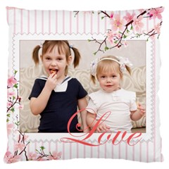 flower kids - Large Cushion Case (One Side)